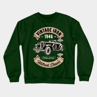 Vintage Deluxe Car Crewneck Sweatshirt